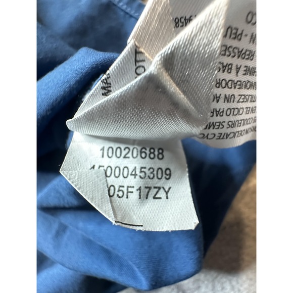 Ariat Shirt Mens Large Blue Button Down Long Sleeve Western Cotton Casual Work - Picture 5 of 11